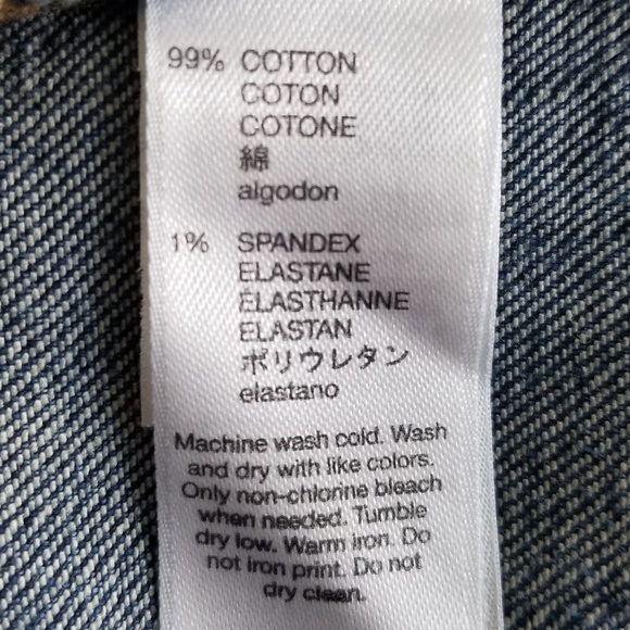 GAP‎ Women's Frayed Hem Crop Kick Jeans Size 8/29 - Picture 11 of 12